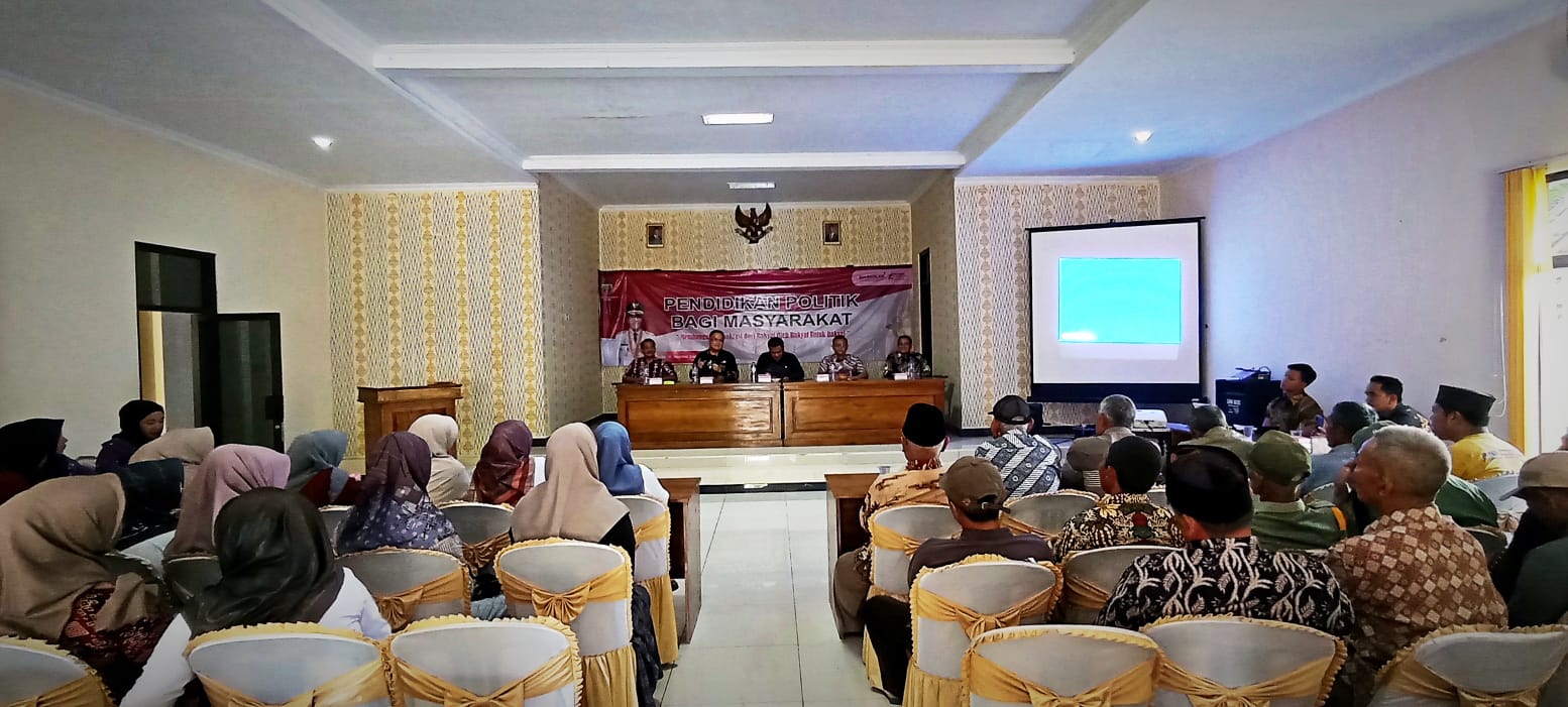 kesbangpol kabupaten ciamis - literasi politik untuk demokrasi desa