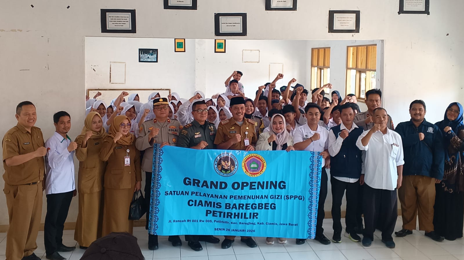 SPPG Petirhilir Ciamis Tak Sekadar Dapur MBG, Penggerak Ekonomi Warga.