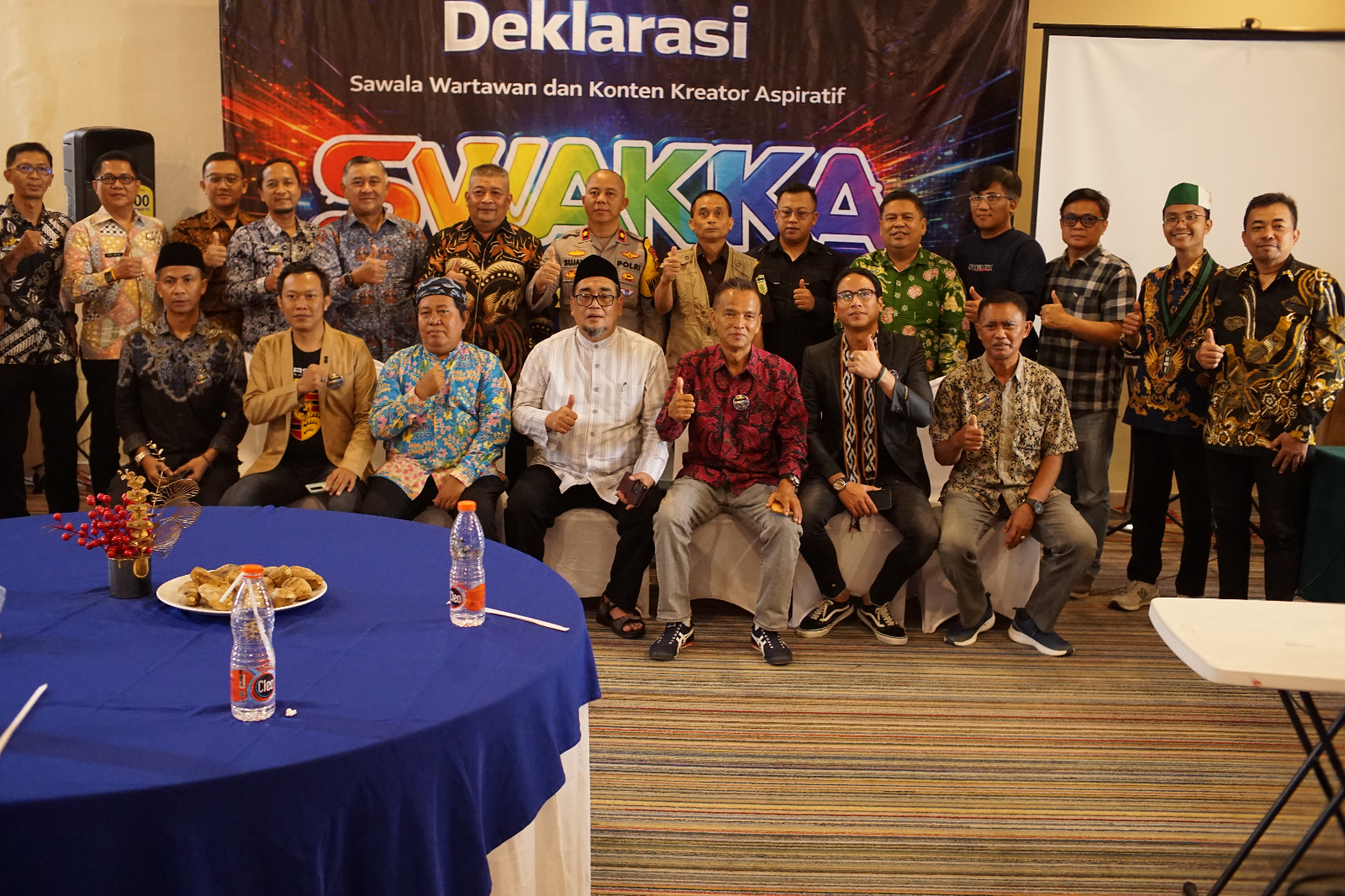 Deklarasi SWAKKA, Momentum Sinergi Media dan Pemerintah di Priangan Timur