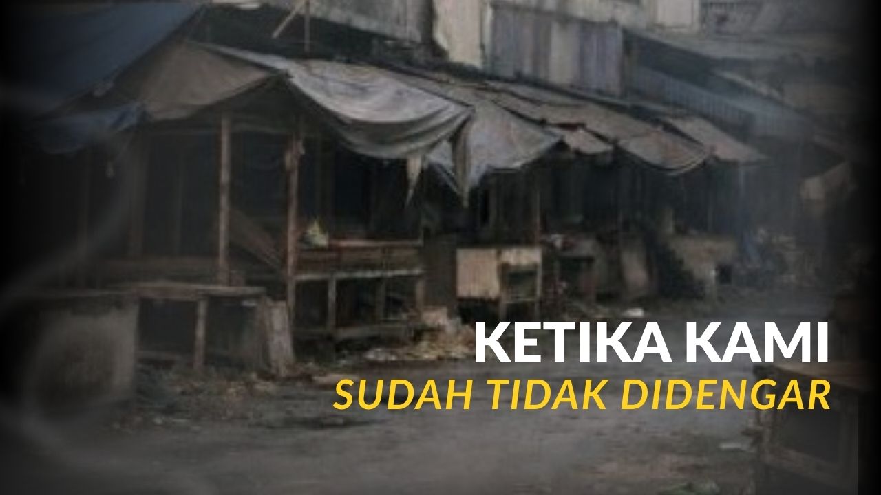 Ketika Pedagang Pasar Cikurubuk Tak Lagi Didengar