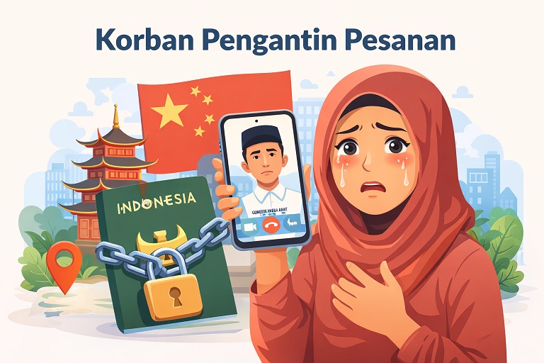 Viral! Warga Cirebon Diduga Jadi Korban Pengantin Pesanan di China, Pemprov Jabar Turun Tangan