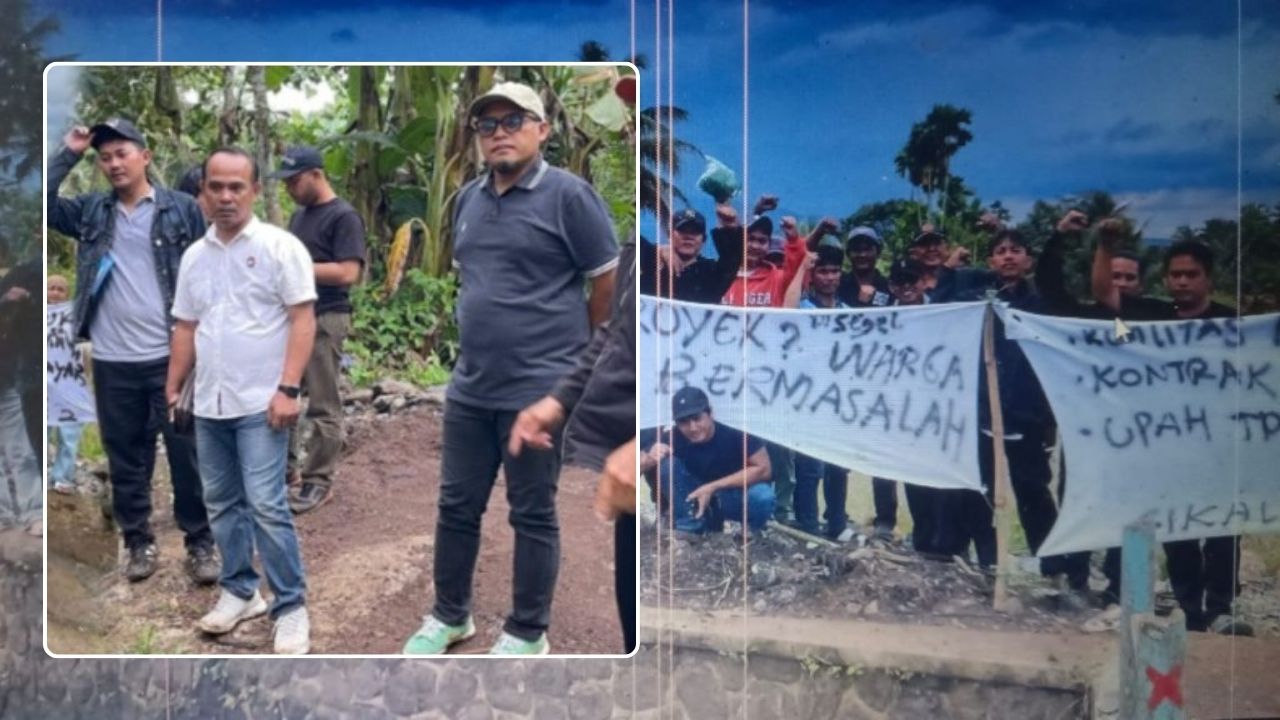 Proyek Irigasi Cikalang Rp5,6 Miliar Disorot, Hasil Pekerjaan Dinilai Belum Optimal