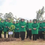 HUT ke-80 Persit Tasikmalaya, Tanam Harapan untuk Warga