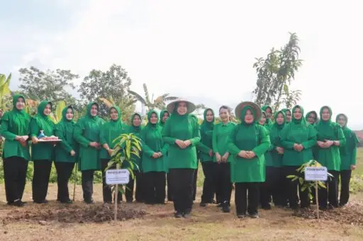 HUT ke-80 Persit Tasikmalaya, Tanam Harapan untuk Warga