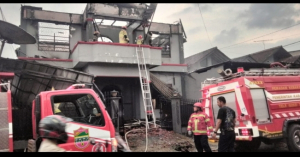 Kebakaran Inabah di Panumbangan Hanguskan Bangunan dan Isinya