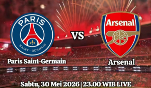 PSG vs arsenal final Liga Champions - astakona