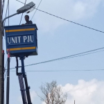 Jelang Hari Jadi Ciamis, Dishub Pasang 26 PJU di Jalur Astana Gede