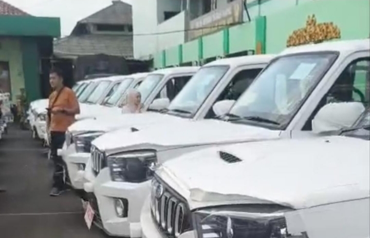 50 Unit Pick Up KDMP Tiba di Tasikmalaya, Siap Perkuat Ekonomi Desa