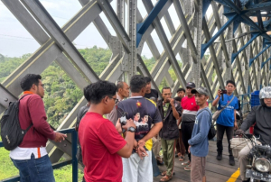 Geger Jembatan Cirahong, Pria Hilang Diduga Terjun ke Citanduy