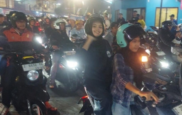 Ribuan Bobotoh Banjar Konvoi Rayakan Persib Juara