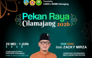 Pekan Raya Cilamajang Kawalu 2026 Hadir Lagi, Ustadz Zacky Mirza Siap Meriahkan Acara
