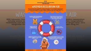 BPBD Ciamis Ingatkan Warga Waspadai Risiko Kecelakaan Air