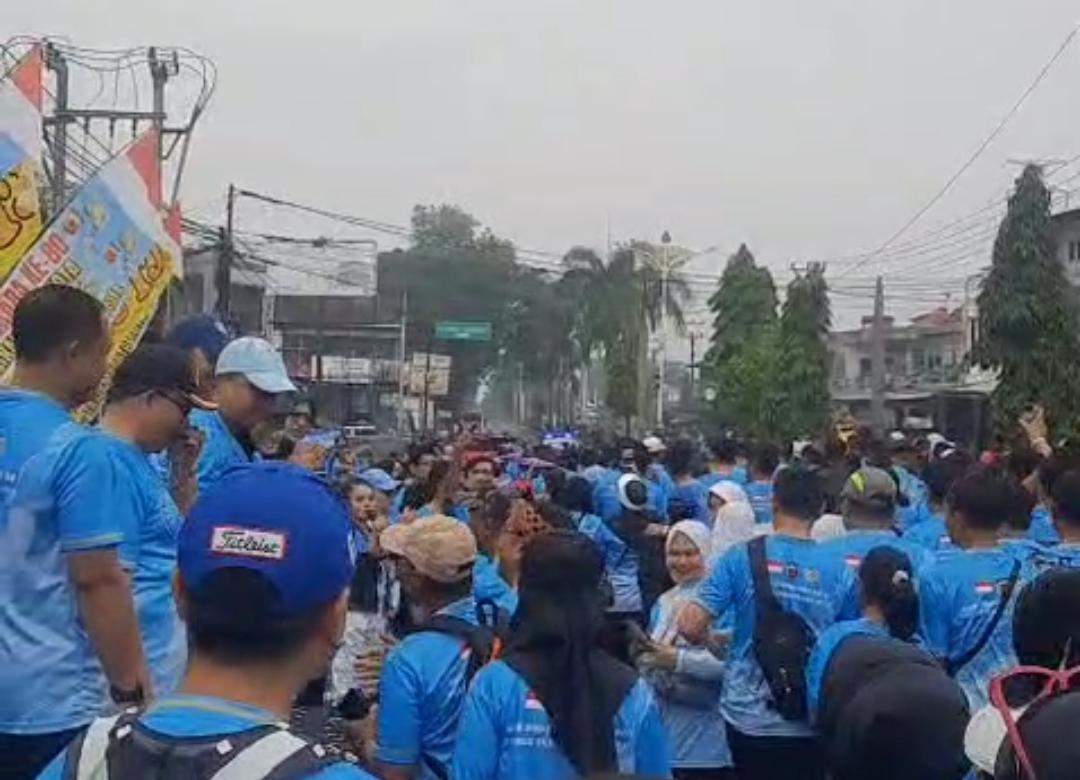 10 Ribu Peserta Meriahkan Bhayangkara Galunggung Fun Walk 2026