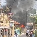 Kebakaran di Rancabango Tasikmalaya Saat Salat Jumat, Warga Panik