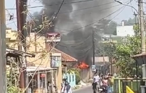 Kebakaran di Rancabango Tasikmalaya Saat Salat Jumat, Warga Panik