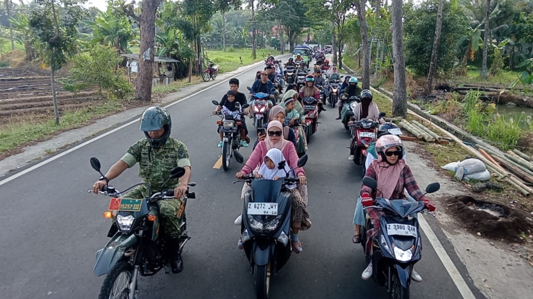 Pawai Tarhib 1 Muharam Pamarican Dihadiri Ribuan Warga