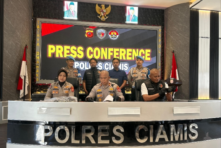 Empat Pelaku Curanmor Ciamis Ditangkap, Dua Motor Diamankan