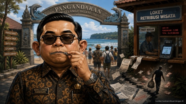 Indikasi Korupsi Retribusi Wisata Pangandaran - Berita Pangandaran